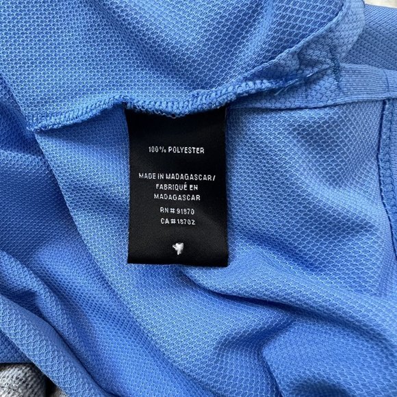 Pebble‎ Beach Performance Solid Light Blue Men's XL Xlarge Polo Shirt Mens - Picture 4 of 6